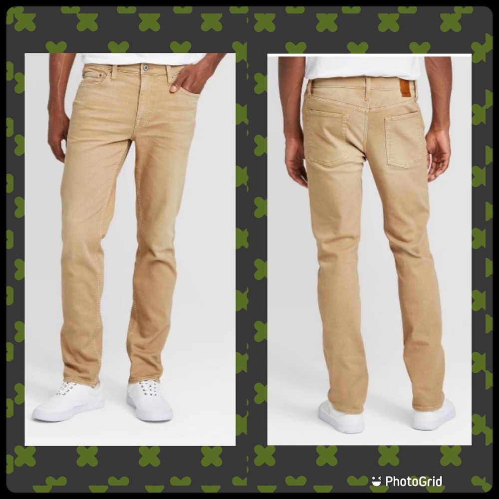 🏁New GOODFELLOW & CO Slim Total flex 34 x 34 jean